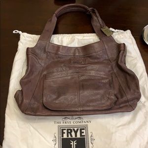 Leather Frye purse